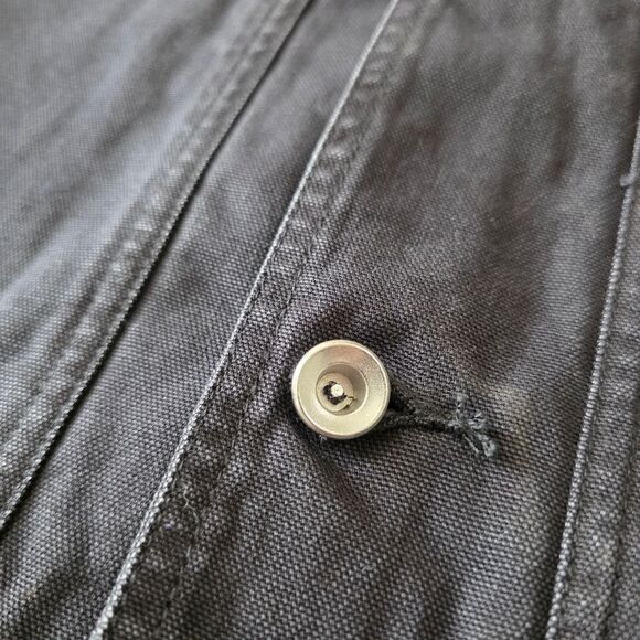 Air Jordan Essentials Chicago Work Jacket Black Men's Large L Nike FN4527-010 LE - Picture 7 of 9